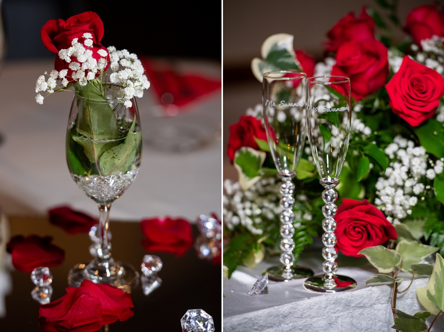 Alliance Wedding red roses