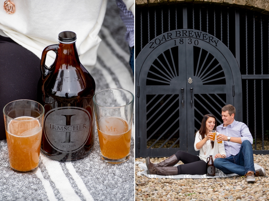 Zoar Brewery Engagement Session 
