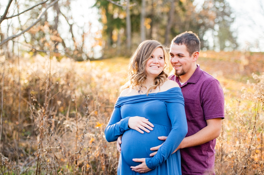 Quail Hollow State Park maternity session in Fall