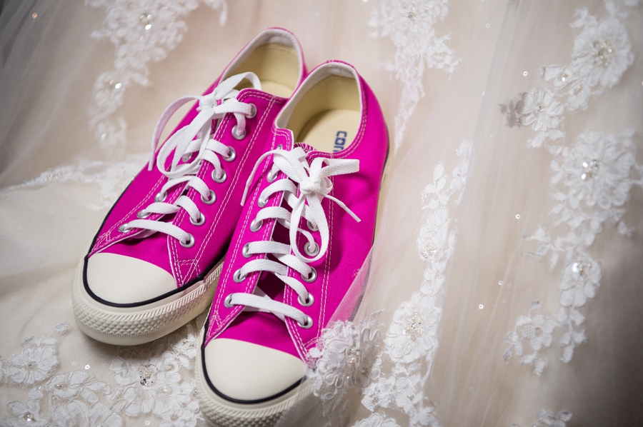 pink converse wedding shoes 