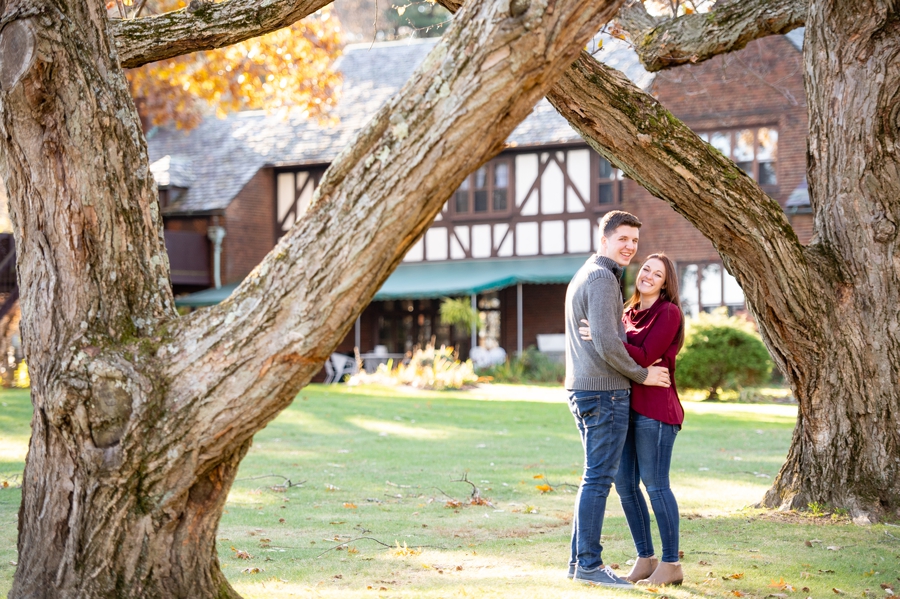 Portage Lakes Engagement Session in Fall