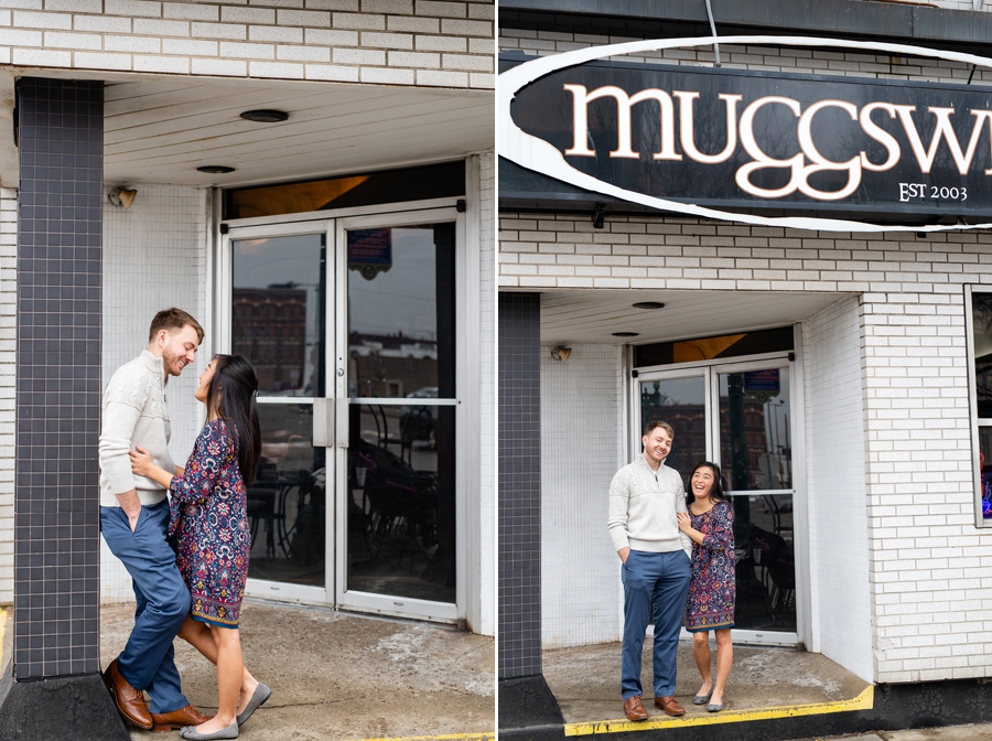 muggswigz coffee engagement pictures 