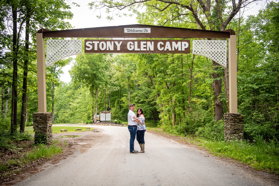 Stony Glen Camp Engagement Session 