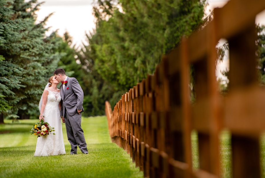 Pine View Acres Wedding outside
