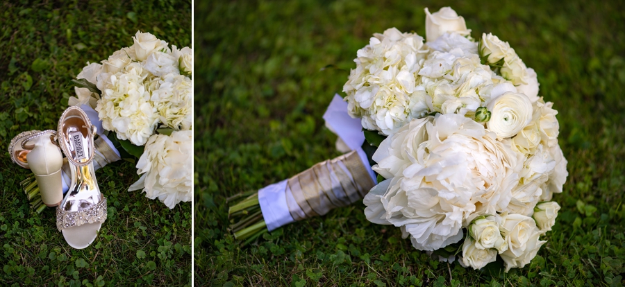 ivory wedding bouquet 