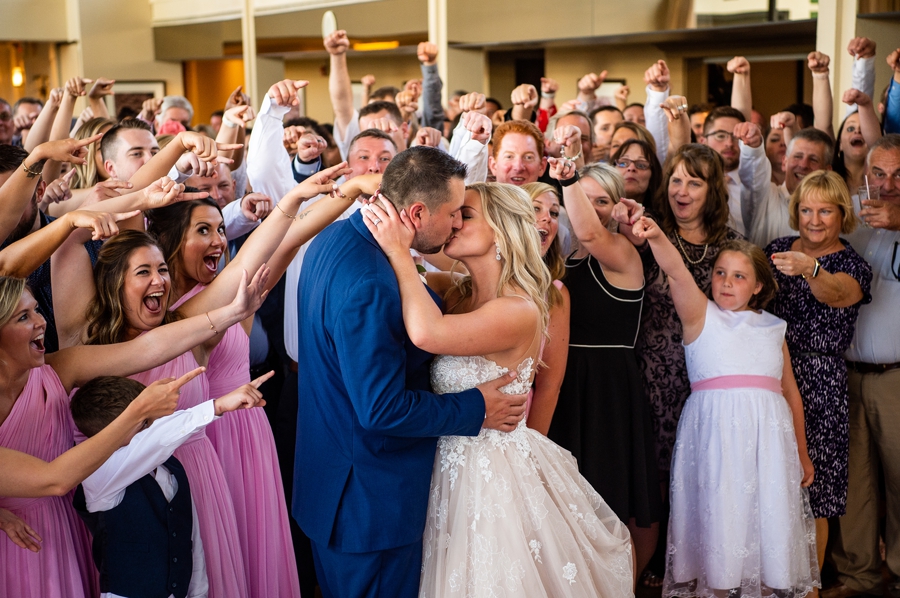 rock the house at Silver Lake Country Club Wedding