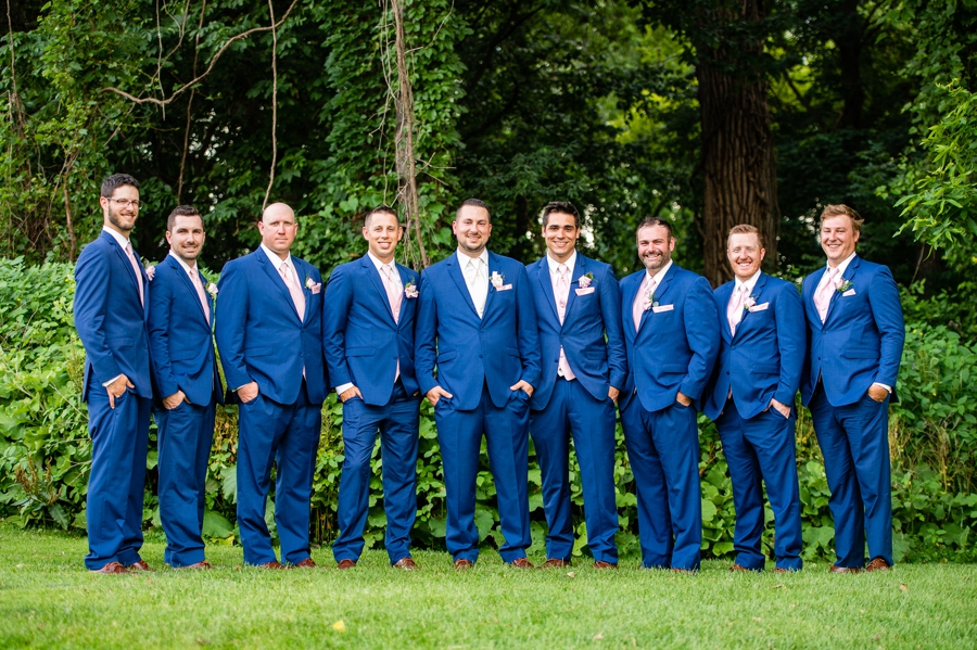 blue suits for wedding 
