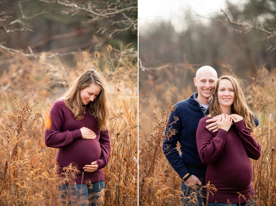 Seiberling Nature Realm maternity session 