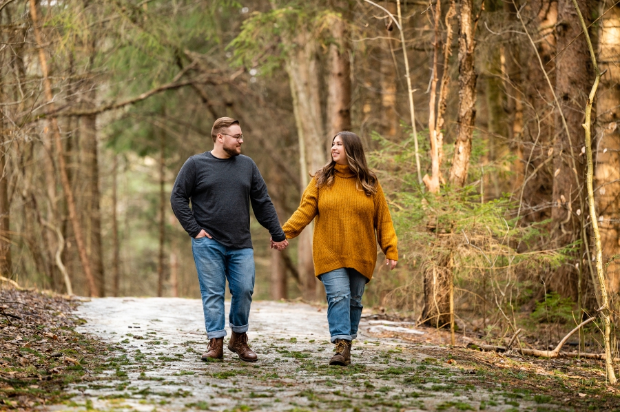 Pine Tree Trail Cuyahoga Valley National Park Engagement Session