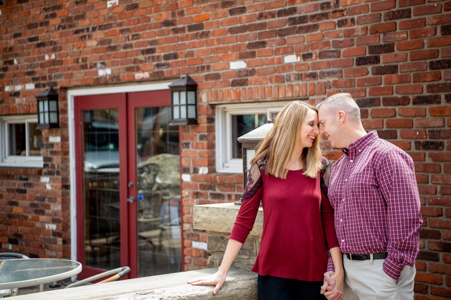 Spring Rocky River Engagement Session 