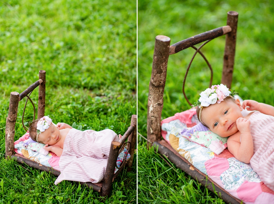 baby girl outdoor photos 