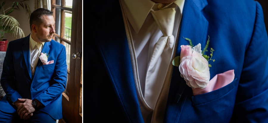 groom's boutonniere 