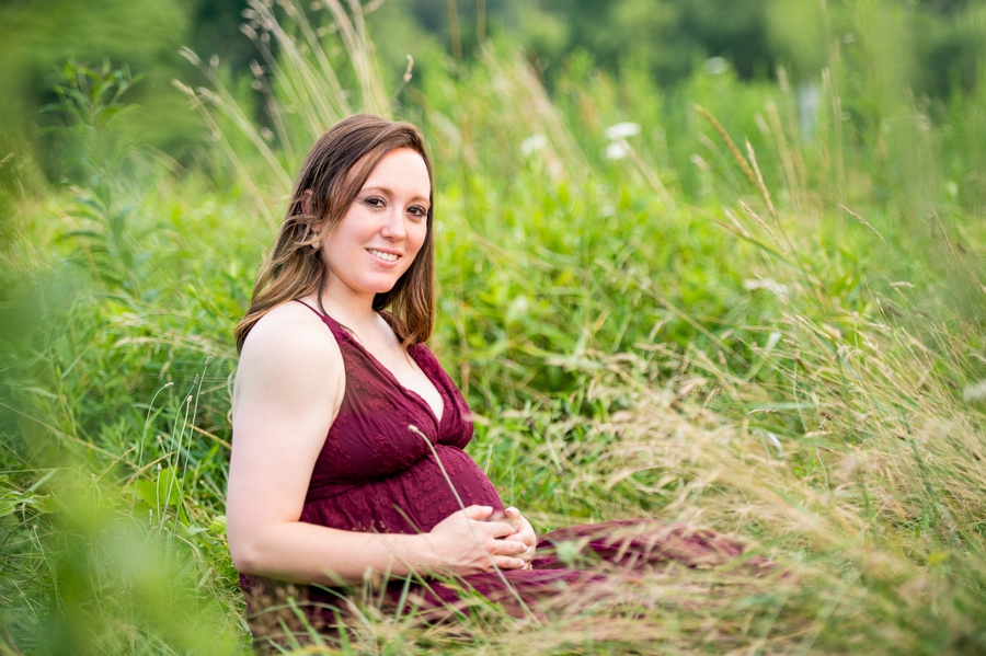 pregnancy photos in field 