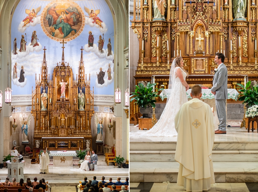St. John Cantius wedding in cleveland 