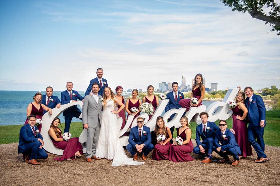 edgewater park bridal party 