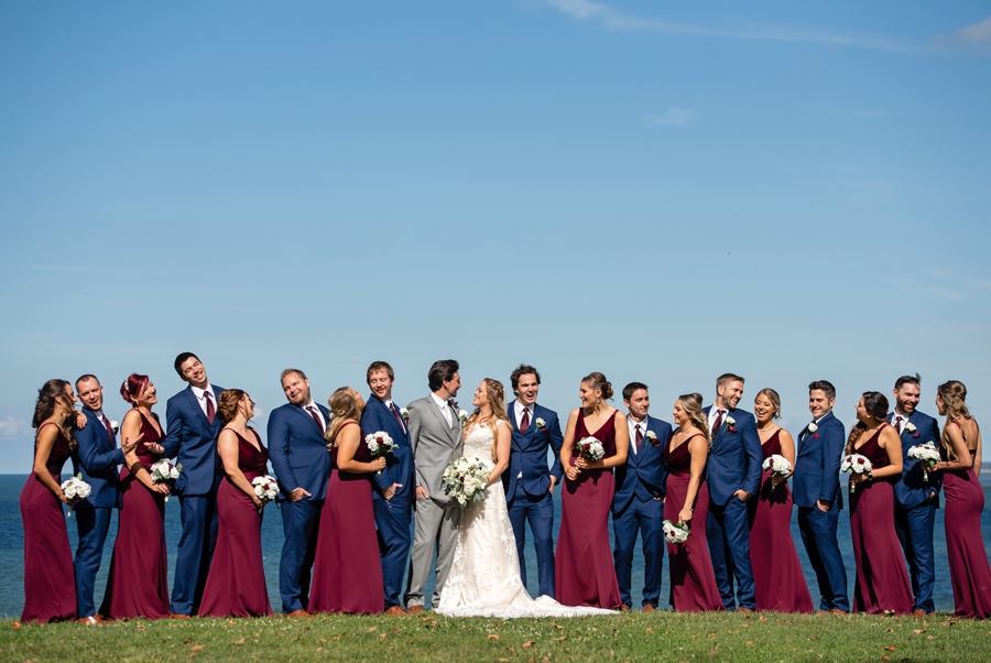 edgewater park bridal party 