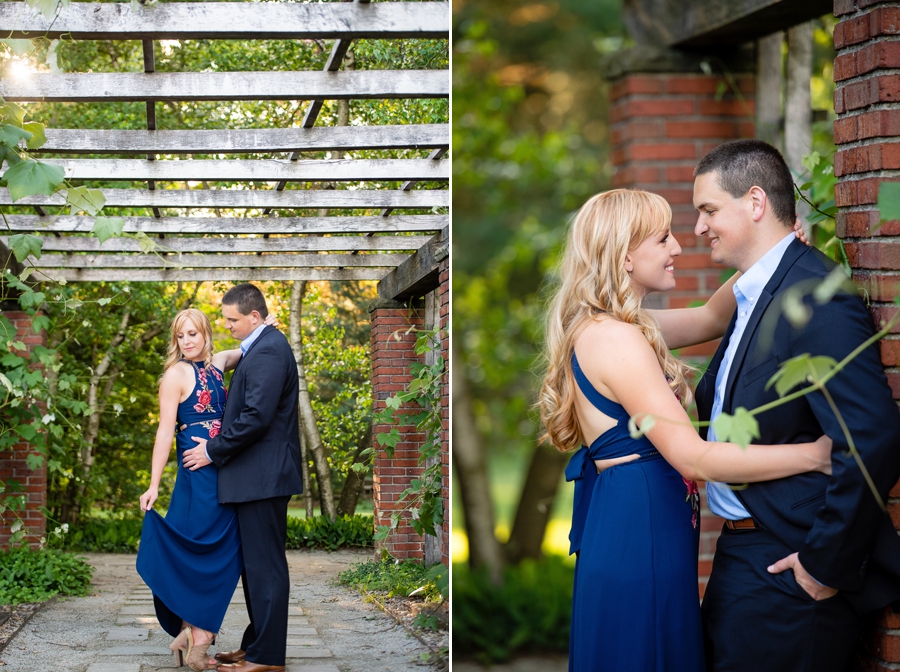 Spring Stan Hywet Engagement Session