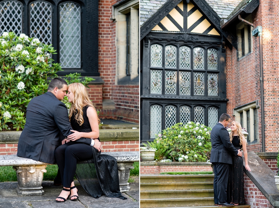 Akron Stan Hywet Engagement Session