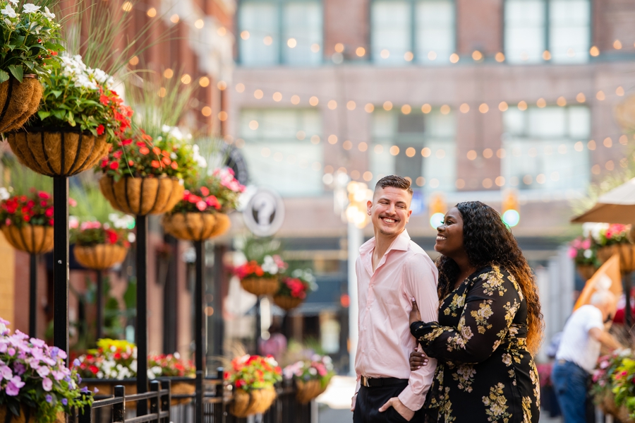 East 4th engagement photos 