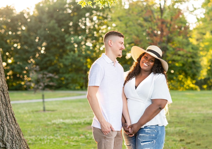 edgewater beach engagements in cleveland 