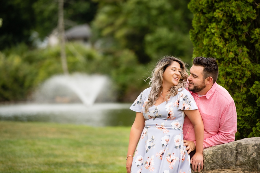 engagement photos at winery 