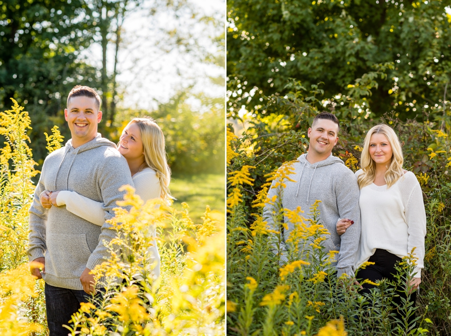 Tallmadge Meadows engagement session 