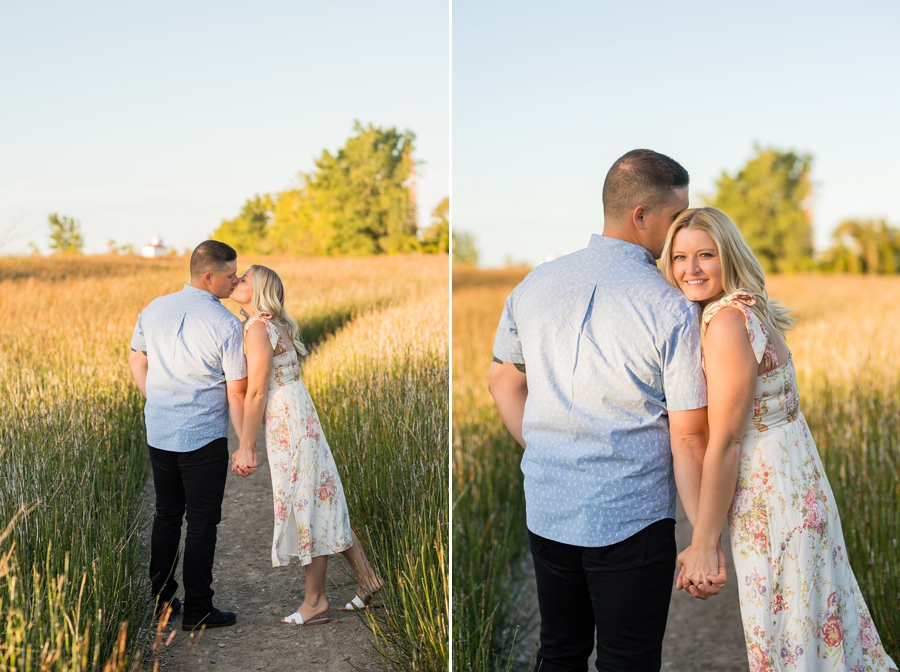 Headlands Beach Engagement Session late summer 