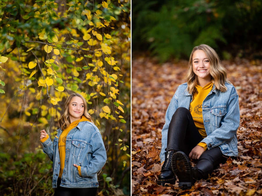 fall senior pictures 