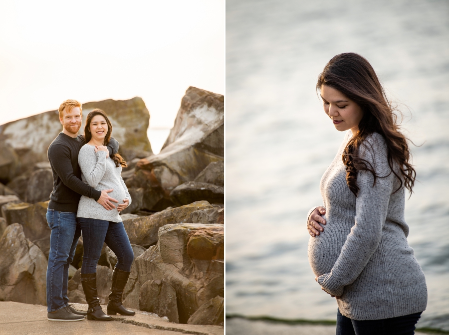 cleveland maternity session in Fall 