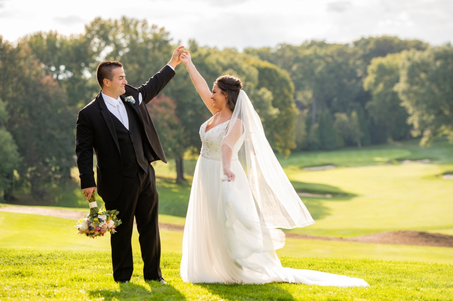 Canton Oh wedding at Brookside Country Club 