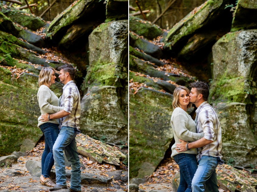 Engagement Session at Virginia Kendall Ledges 