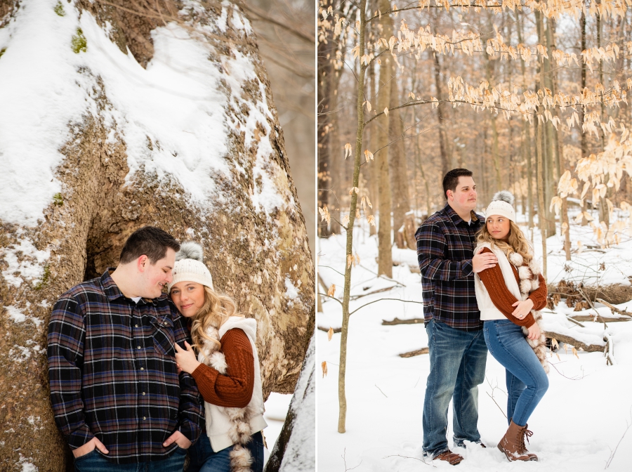 Poland Engagement Session in Winter 