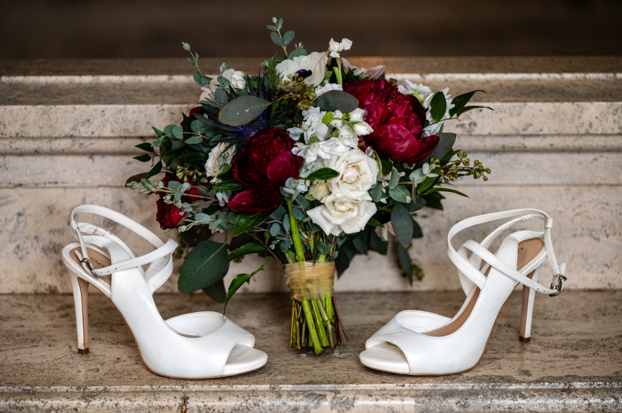white wedding shoes 