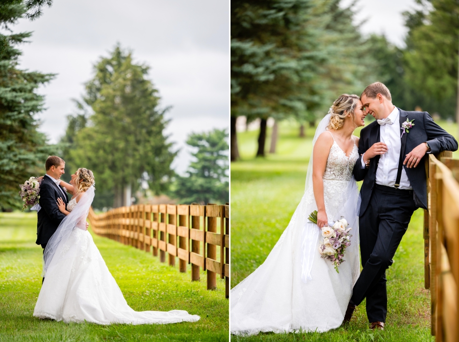 Pine View Acres Wedding in July 