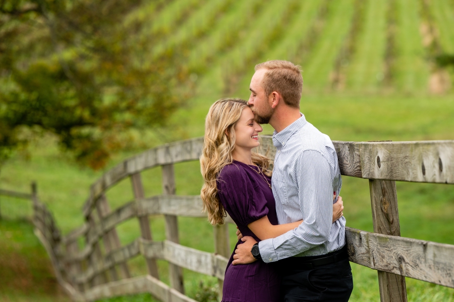 Winery at Wolf Creek Fall Engagement Session