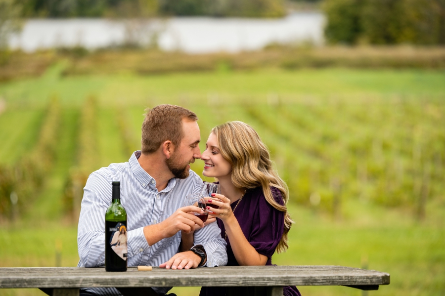 Winery at Wolf Creek engagements 