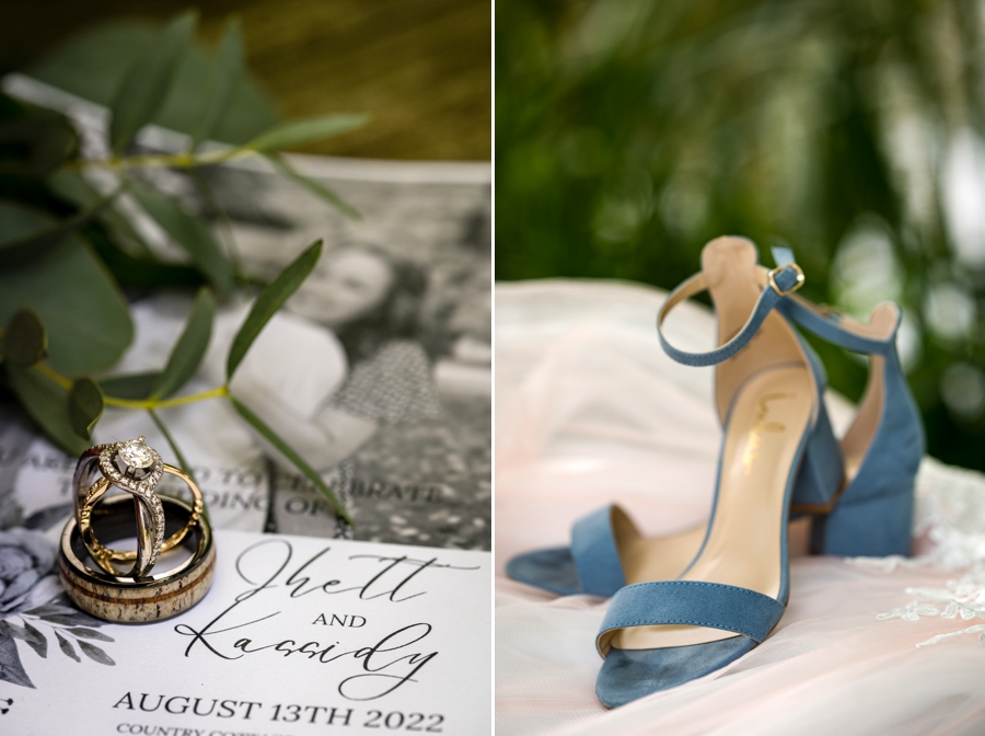 blue wedding shoes 