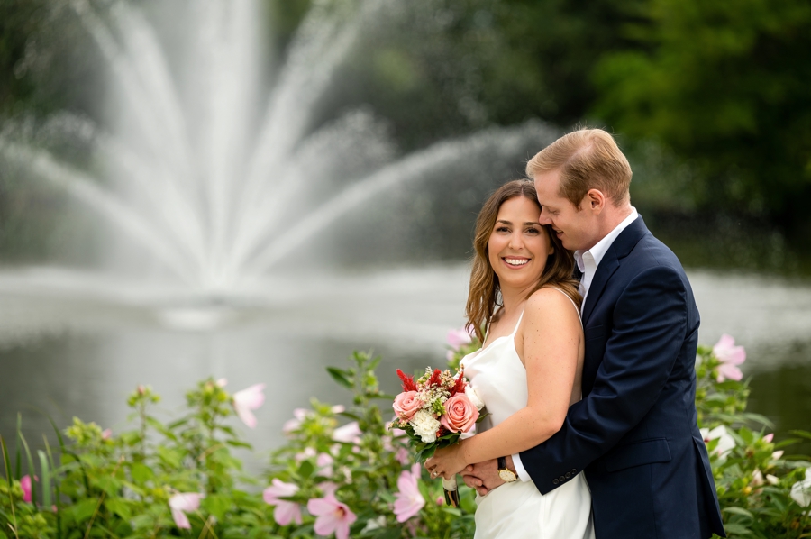 Alliance Country Club Engagement Session in Summer