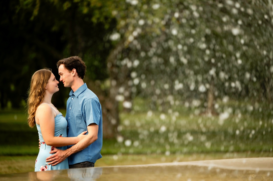 Summertime Canton OH Engagement Session 