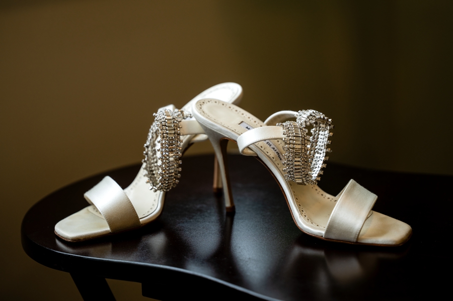 Manola Blahnik wedding shoes 