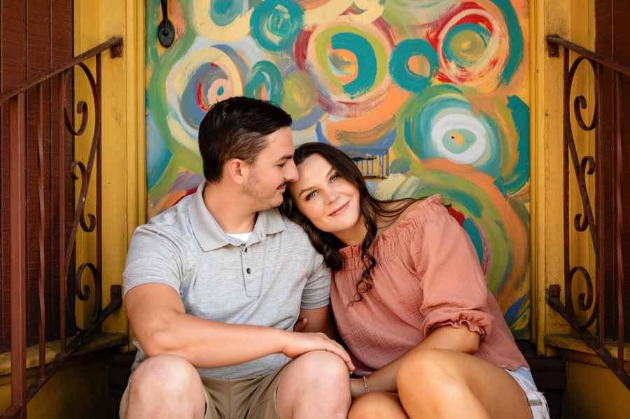 graffiti Downtown Canton Engagement Session