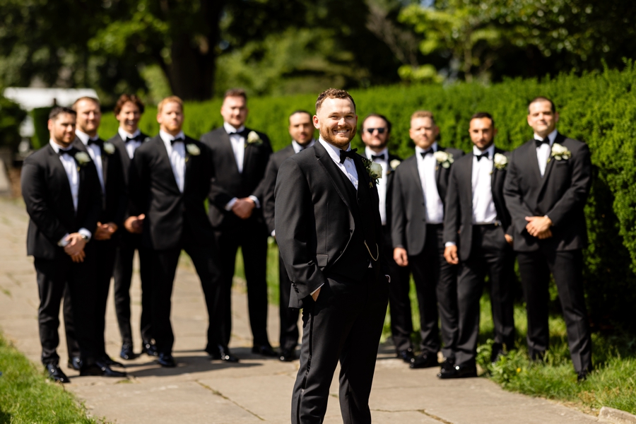 all black wedding suits 