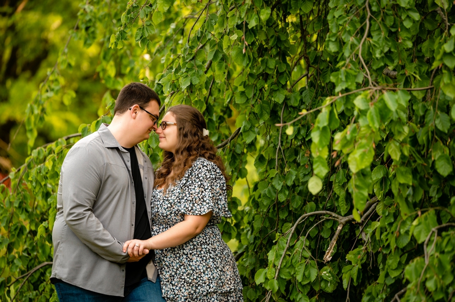 Seiberling Nature Realm akron engagement 
