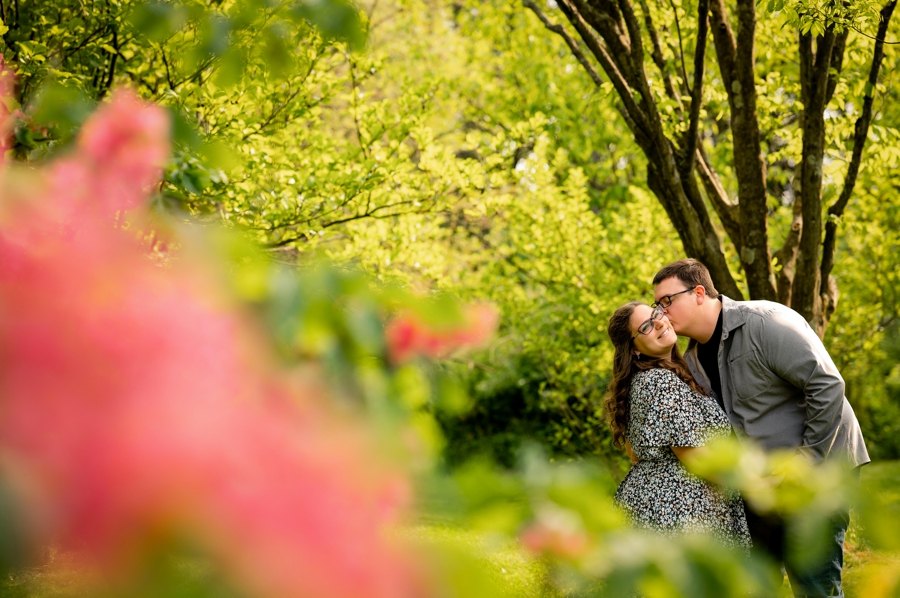 Akron Engagement Session at Seiberling Nature Realm 