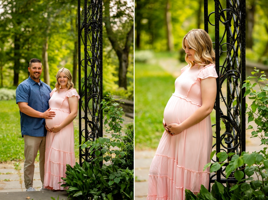 Cleveland Maternity Session at the Cultural Gardens