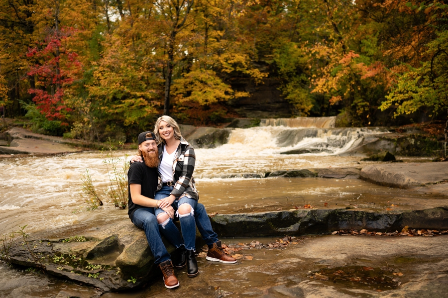 Fall Olmsted Falls Engagement Session